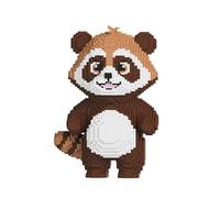 KeKeDuo Ours Modèle Jeu de Construction, 9000 Pièces 45cm de Hauteur Panda Roux Maquette Set, DIY Mini Brique 3D Animal Blocs de Construction pour Adultes et Adolescent