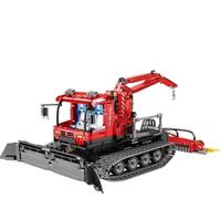 KeKeDuo Pisten Bully Dameuse Jeu de Construction, 2.4G/APP Contrôle Snow Groomer avec Moteur, 1100 Pièces Jouet de Maquette Véhicule Compatible avec Les Grandes Marques