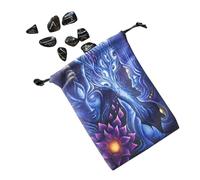 Kekee Pochette de Rangement pour Tarot de Noël - Sac à bandoulière avec Cordon de Serrage en | 13 x 18 cm pour Panier Cadeau de Remplissage pour Halloween, fête de Vacances, Accessoires Kekee