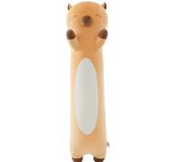 Kekeso Capybara Coussin douillet, long Capybara - Peluche XXL pour dormir - Peluche douce pour enfants, filles et garçons - Cadeau d'anniversaire et de Noël - Marron - 60 cm
