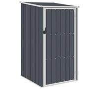Keketa Abri de jardin anthracite 87 x 98 x 159 cm en acier galvanisé, abrite d'outils de jardin, abri de jardin, abri, outils de jardin Outsunny maison de jardin