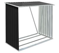 Keketa Abri de jardin en acier galvanisé Anthracite 163 x 83 x 154 cm