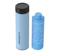 KEKHEALTH Pochette Isotherme Insuline 60H, Trousse Isotherme Medicament, Glaciere Medicale Voyage, Kit Diabète Avec 2 Sachets de Glace, Original QR Étiquette Voyage Médical(Bleu Brouillard)