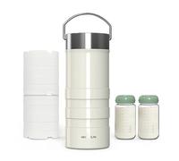 KEKHEALTH Refroidisseur de Lait Maternel 22oz, Portable Grande Capacité 24h, Glacière Lait avec 2 Biberons de Stockage, Essentiel Allaitement & Voyages Bébé