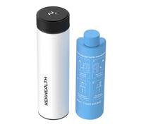 KEKHEALTH Smart 60H Pochette Isotherme Insuline Voyage 4 Stylo Temp-afficher TSA Trousse Isotherme Medicament Sac Diabetique avec 2 Glaciere | Original QR Étiquette Voyage Médical(Blanc)