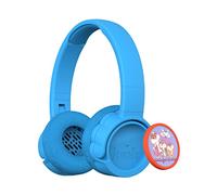 Kekz Kit de démarrage Drix Blue : écouteurs Biscuit avec Puce Audio Cookie Crew (Casque pour Enfants à partir de 3 Ans). Écouteurs de Voyage adaptés pour Les déplacements et la Maison. sans