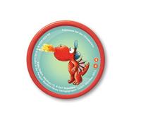 Kekz Puce audio pour écouteur de biscuits, le petit dragon noix de coco - Kekz 2 : le petit dragon noix de coco chez les dinosaures, jeu audio pour enfants à partir de 5 ans, temps de jeu d'environ 56