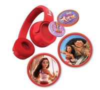 Kekz Vaiana Kit de démarrage Premium : écouteurs à Biscuits Rouges avec 2 puces Audio Vaiana 1 + 2, Jeu Audio Cookie Crew & Wunderkekz (Casque pour Enfants, Casque de Voyage pour Les déplacements et