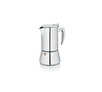 KELA 10835 LATINA CAFETIERE ITALIENNE ACIER INOXYDABLE GRIS/ARGENT 17 CM