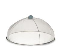 kela 11444 Couvre Plat Cara 35x15cm en Acier Inoxydable, Argent, 35 x 35 x 15 cm
