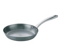 kela 11616 Poêle Ferrum 24cm avec poignée en Acier Inoxydable, Fonte, Argent, 24 cm