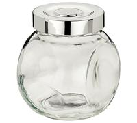 kela 11920 Set boîtes hermétique Rosa 200 ML 4 pièces en Verre/Plastique, Transparent, 8 x 6 x 8 cm