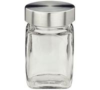 Kela 11921 Set boîtes hermétique Thea 250 ML 3 pièces en Verre/Acier Inoxydable, Transparent, 7 x 7 x 11 cm