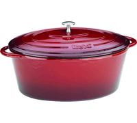 kela 11943 Rôtissoire 'Calido' en fonte, 9 litres, 35 x 28,5 x 14,5 cm, rouge