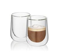 Kela 12404 Lot de 2 tasses à cappuccino à double paroi 180 ml