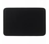 Kela 15007 Uni Set de table PVC Noir 43,5 x 28,5 x 1 cm