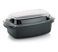 Kela 15152 cocotte à braiser rectangulaire, fonte d'aluminium compatible induction, contenance 4,5 litres, 'kerros'