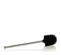 kela 18963 Balai brosse WC, acier inoxydable, brosse noire, diamètre 8,5 cm, 'Limbio' Noir 8,5 x 8,5 x 35,5 cm