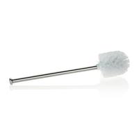 Kela Limbio 18964 Brosse WC Pulcro avec manche en acier inoxydable 7,5 x 35,5 cm