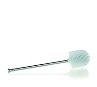 Kela 18965 balai brosse WC, acier inoxydable, brosse blanche, diamètre 8,5 cm, 'Pulcro'