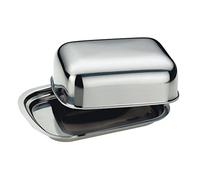 kela 19243 Beurrier Vision 15,5x11x5cm en Acier Inoxydable, Argent