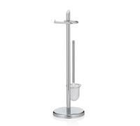 kela 20538 Toilettengarnitur, Métal, Argent Brillant, 73 cm