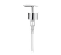 Kela 20632 Pompe pour Distributeur de Savon Liquide, Plastique Chromé, 5x10 cm, Argent