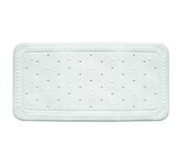 Kela 22361 Kreta Tapis de Baignoire PVC Blanc 72 x 36 x 1 cm