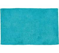 Kela 22463 Tapis de Bain Antidérapant Coton Turquoise 60 x 100 x 2 cm