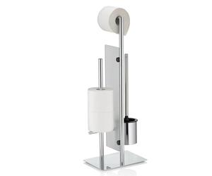kela 22494 Toilettengarnitur, Métal, Argent Brillant, 71 cm