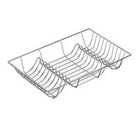 kela 49553 Egouttoir à Vaisselle Loop 48x31,5cm en métal chromé, Argent, 48 x 31,5 x 10 cm