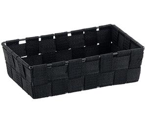Kela Alvaro panier de salle de bain noir 23011