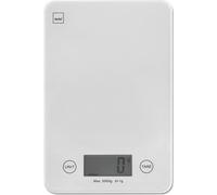Kela Balance de cuisine Pinta blanc plastique/plateau en verre