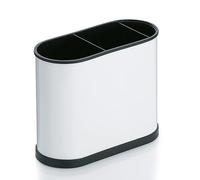 Kela Benito Égouttoir à couverts 3 compartiments, métal blanc