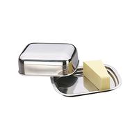 Kela Beurrier Vision 19243 – Acier inoxydable, 15,5 x 11 x 5 cm, Argent