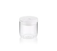 KELA Bol en verre Arika, blanc H 11cm / Bord 10,5 cm / 600 KL-12104