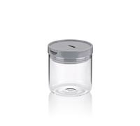 KELA Bol en verre Arika, gris H 11cm / Bord 10,5 cm / 600 KL-12107