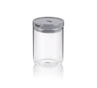 KELA Bol en verre Arika, gris H 15cm / Bord 10,5 cm / 900 KL-12108
