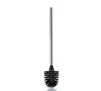 kela Brosse à WC avec Manche en Acier Inoxydable 42,5 cm, Brosse à WC, LA Brosse Original, Acier Inoxydable Mat, Noir