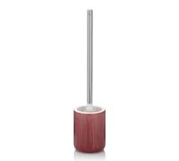 kela 24413 Garniture WC, 2 pièces, Brosse de WC et Pot, Céramique Brillante, Rouge, Ava
