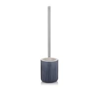 kela Brosse à WC avec réservoir 44,5 cm AVA, avec tête de Brosse Interchangeable, Ensemble de brosses WC, céramique, Manche INOX, Bleu