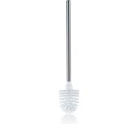 Kela 20144 balai brosse WC 'La Brosse', acier inoxydable brillant, brosse blanche
