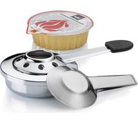 KELA Brûleur + pâte à fondue VULCANO set of 2 KL-63085