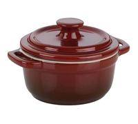 KELA - Cocotte céramique Malin rouge rond 10cm