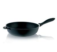 Kela Cocotte Kerros aluminium noir 7cmh 28cmØ 2,3l, 11568
