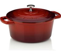 Kela Cocotte ronde Calido en fonte avec revêtement émaillé H 12cm