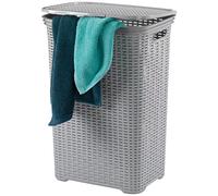 KELA Corbeille à linge Gris Clair - Brasilia