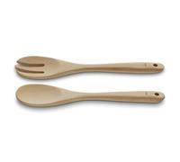 KELA Couverts à salade Calla en hêtre brun clair 2 pièces KL-12594