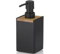 Kela Cube distributeur de savon 300 ml noir-marron 23689