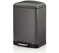 Kela Davino poubelle 12 l gris 10924